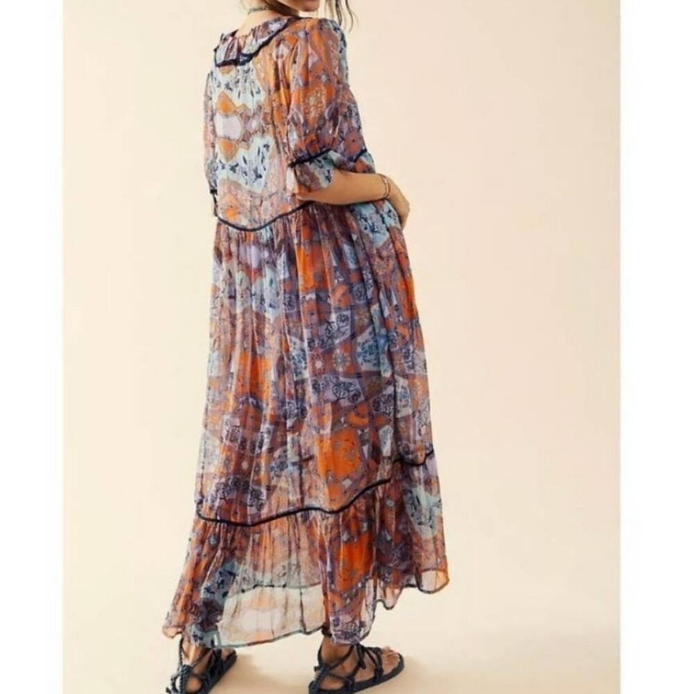 Free People Small Carmella Printed Dress - image 7